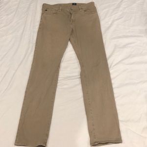 AG Adriano Goldschmied The Graduate kahki